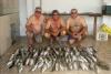 Arnaldo, Gerson e Eu....Pescaria gigante de anchovas em novembro de 2012 –  Postado em  03/05/2013 por Alan - Equipe M3