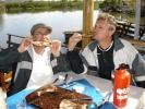 Lira e Alvaro devorando um carneiro na MBV !!!...